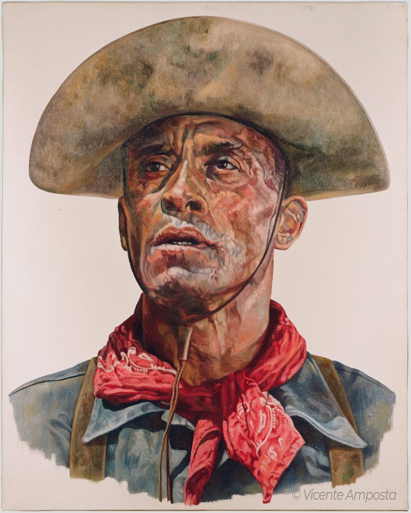Béla Lugosi-Drácula (...as "Count Dracula") - Pintura Óleo V.Amposta Woody Strode-Sergeant Rutledge (...as "First Sergeant Braxton Rutledge, 9h. Cavalry")